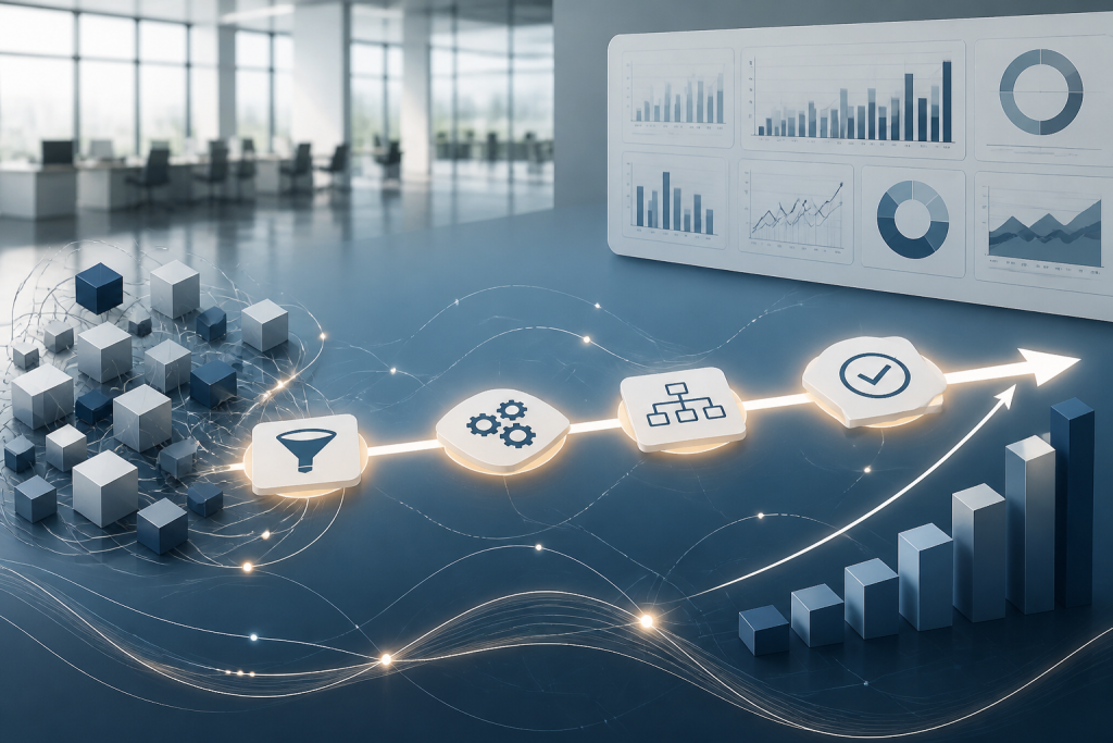 Como medir resultados da automação de processos antes e depois da mudança